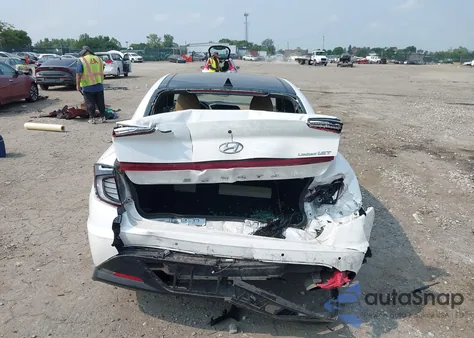 2022 Hyundai Sonata Limited из США, поврежденный, VIN KMHL34J23NA173360